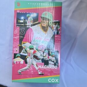 CO Manny Machado Bobble Head- Pink, White, and Green